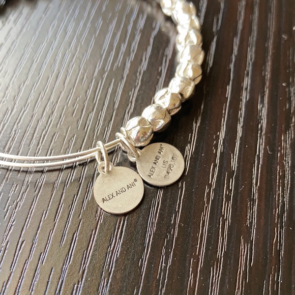 Alex and Ani silver beaded bracelet - Picture 4 of 4